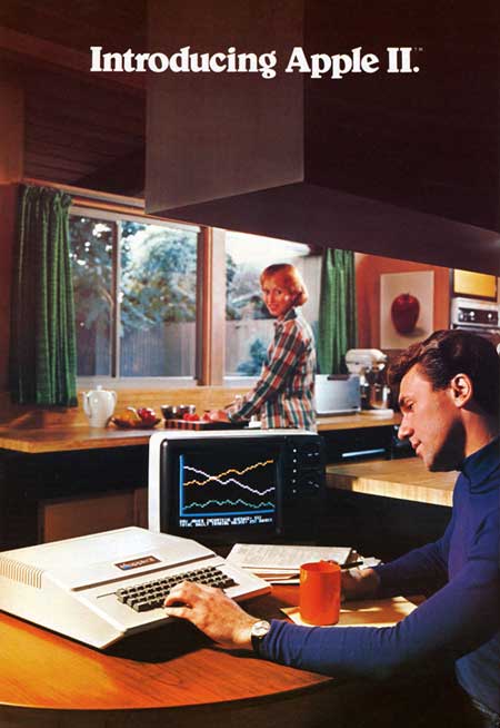 Anuncio de Apple II en 1977