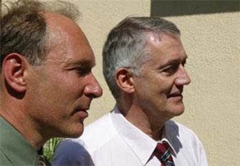 Tim Berners-Lee y Robert Cailliau