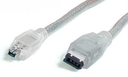 FireWire de 4  y 6 conductores