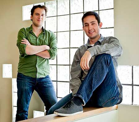 Mike Kriege y Kevin Systrom