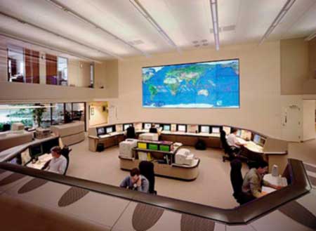Centro de operaciones de red de Intelsat
