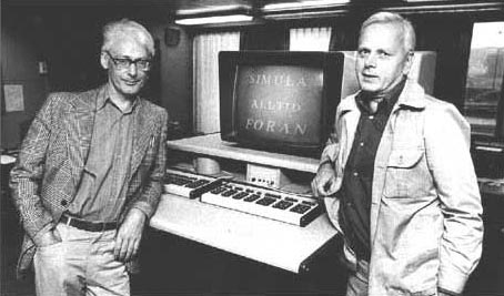 Dahl y Nygaard en los tiempos del desarrollo del Simula