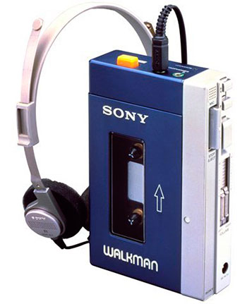 Reproductor-grabador Walkman año 1979