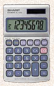 Calculadora de bolsillo